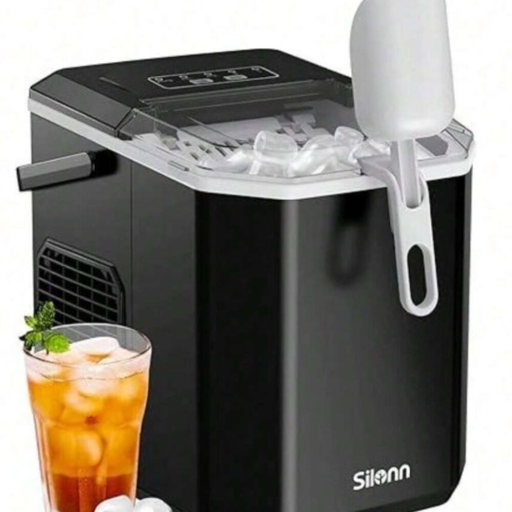 Best Ice Maker, 9 Cubes In 6 Mins, 26lbs Per Day